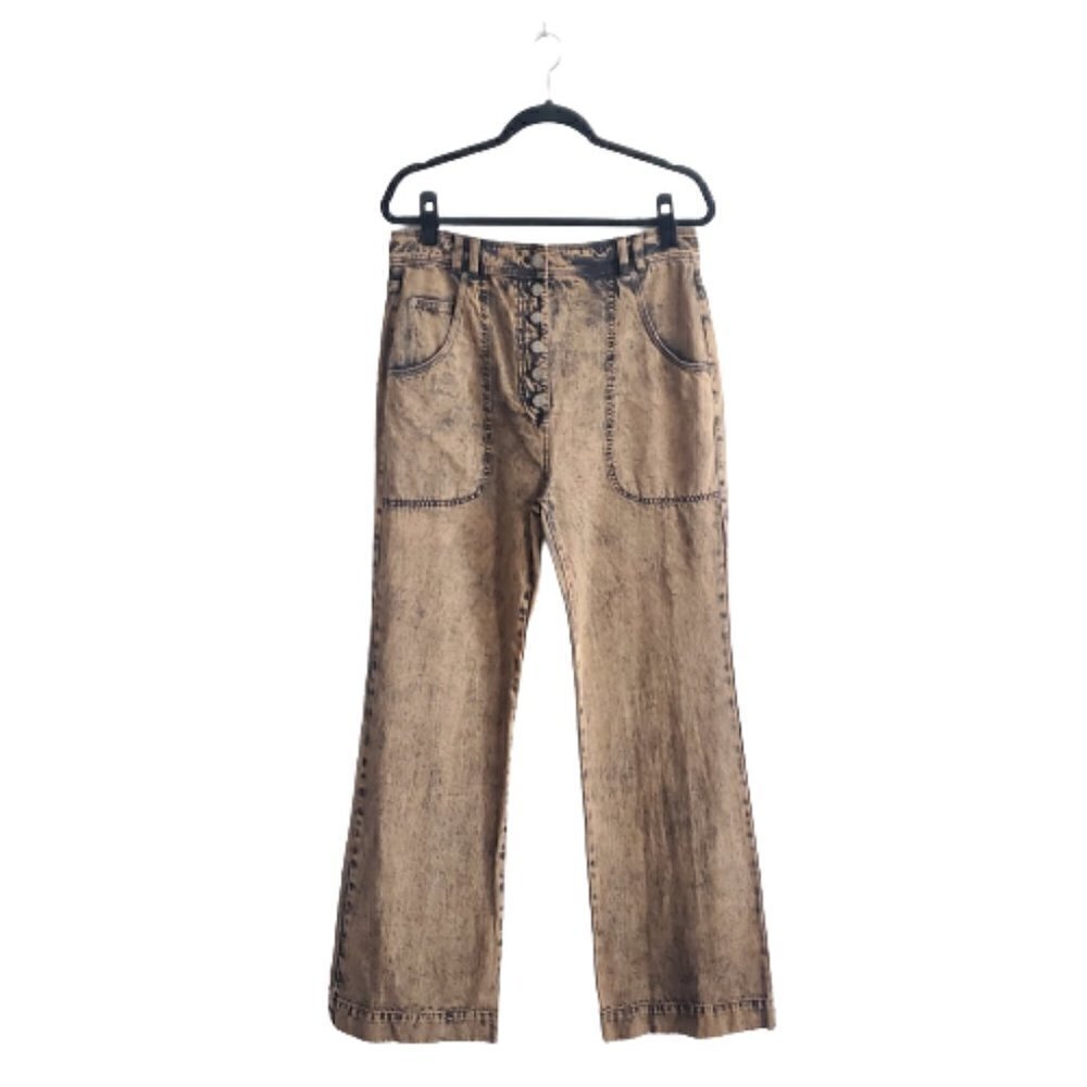 Ulla Johnson Milo High Waist Flare Jeans - Picture 3 of 9